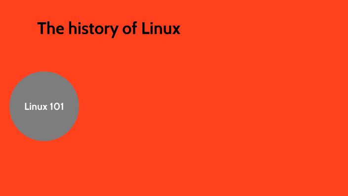The history of Linux by ethan kahle on Prezi