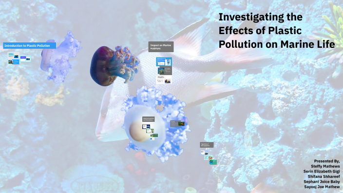 Investigating the Effects of Plastic Pollution on Marine Life by serin ...