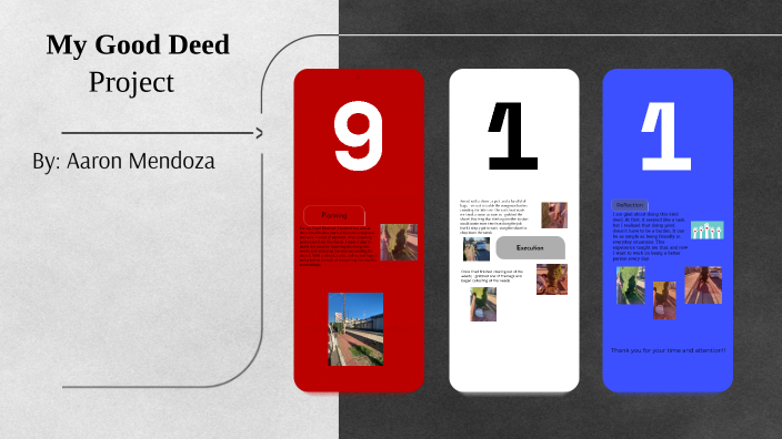 Good Deed by Aaron Mendoza on Prezi