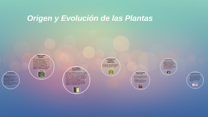 Origen y Evolucion de las Plantas by Camilo Esteban Galvis Sierra on Prezi