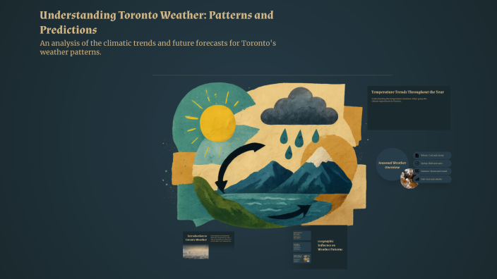 Toronto Pattern Understanding Toronto Weather: Patterns and Predictions by Tyler Kenyon ...