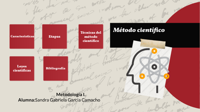 método cientifico by Gabriela Garcia on Prezi