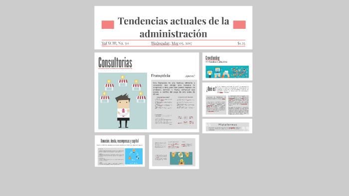 Tendencias actuales de la administración by Jessica Molina