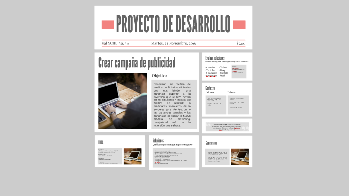 PROYECTO DE DESARROLLO by on Prezi
