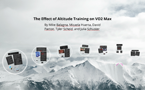 The Effect of Altitude Training on VO2 Max by Micaela Huerta on Prezi