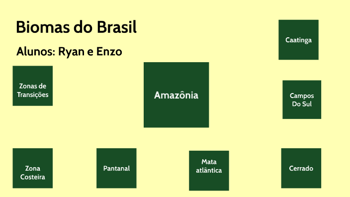 Biomas do Brasil by Enzo Rissi. . on Prezi