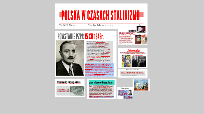 Polska W Czasach Stalinizmu Prezentacja POLSKA W CZASACH STALINIZMU by Kaja Stoltmann on Prezi