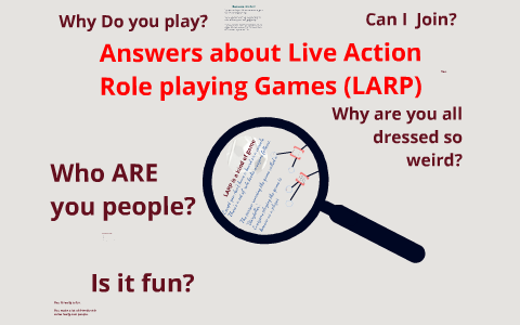 Guideline for those new to Live Action Role Playing by Andrea McVeigh ...