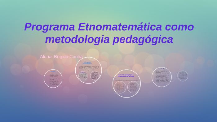 Programa Etnomatemática Como Metodologia Pedagógica By Brígida Mariana ...