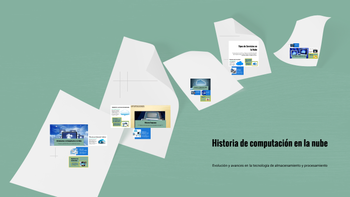 Historia de computación en la nube by Daniel Gonzales Palma on Prezi