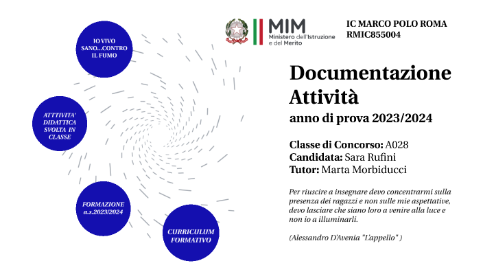Presentazione comitato di valutazione_Rufini by Sara Rufini on Prezi