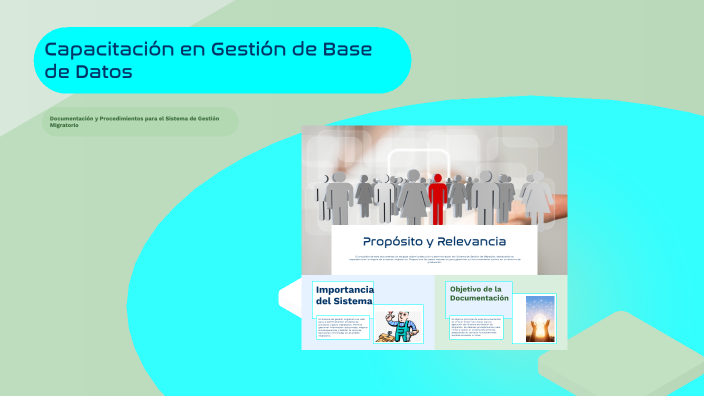 Capacitación en Gestión de Base de Datos by pinkie pie on Prezi