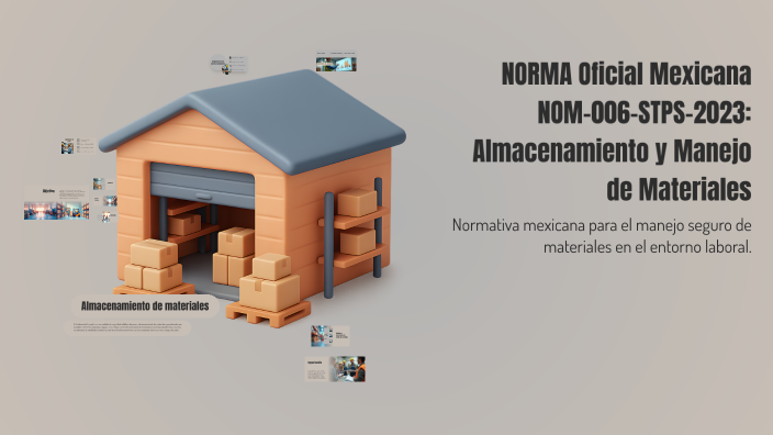 NORMA Oficial Mexicana NOM-006-STPS-2023: Almacenamiento y Manejo de ...