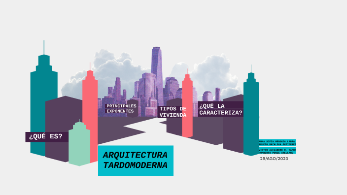 ARQUITECTURA TARDOMODERNA by Anna Sofia Mendoza Labra on Prezi