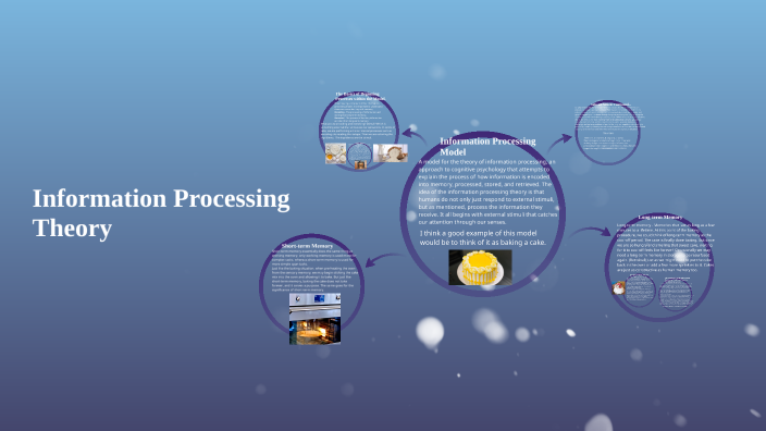 Cognitive Psychology Information Processing Model By Jordan Lucero On Prezi