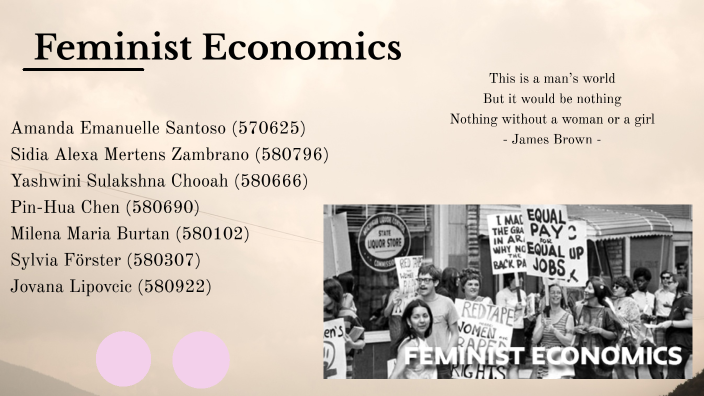 feminist economics research paper