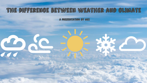 Difference Between Weather and Climate by Grace Lanier on Prezi Design