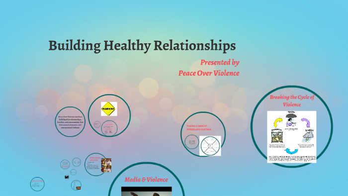 Building Healthy Relationships by Peace Over Violence on Prezi