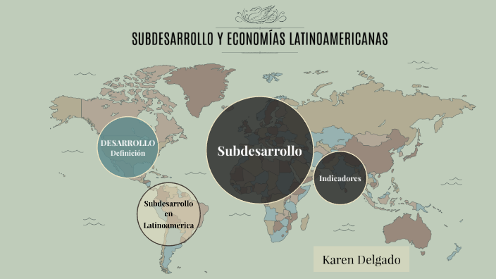 Subdesarrollo y Economías Latinoaméricas Subdesarrolladas by Karen ...