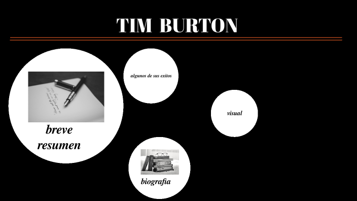 tim burton by SOFI bedoya gil on Prezi