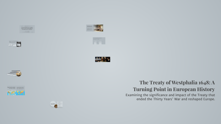 The Treaty of Westphalia 1648: A Turning Point in European History by ...