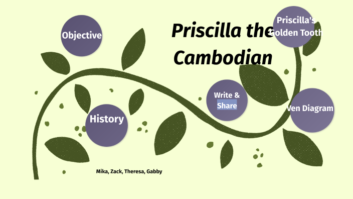 Priscilla the Cambodian by Mika Benabraham