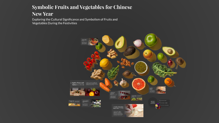 Symbolic Fruits and Vegetables for Chinese New Year by Yin Hui on Prezi