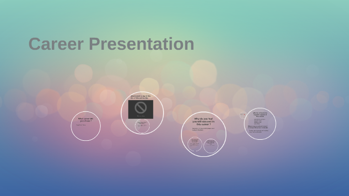 Career Presentation by kylie canady on Prezi