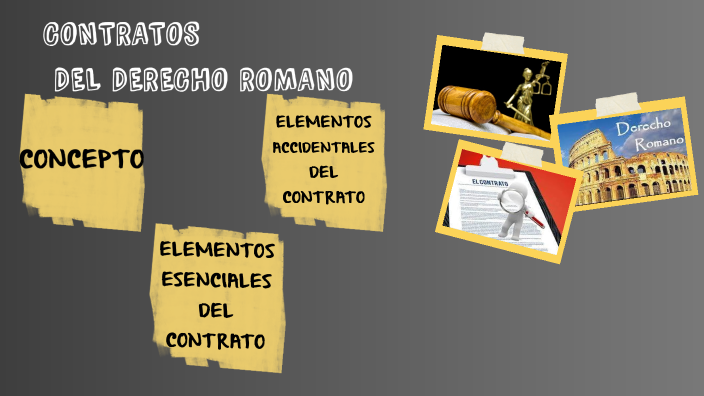 CONTRATOS EN EL DERECHO ROMANO By Moi Til