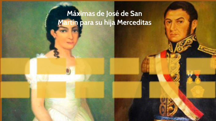 Máximas de José de San Martín para su hija Merceditas by Julieta Pulkoski