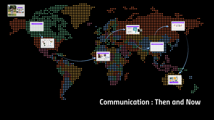 essay about communication then and now