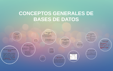 CONCEPTOS GENERALES DE BASES DE DATOS by Daniel Alejandro on Prezi