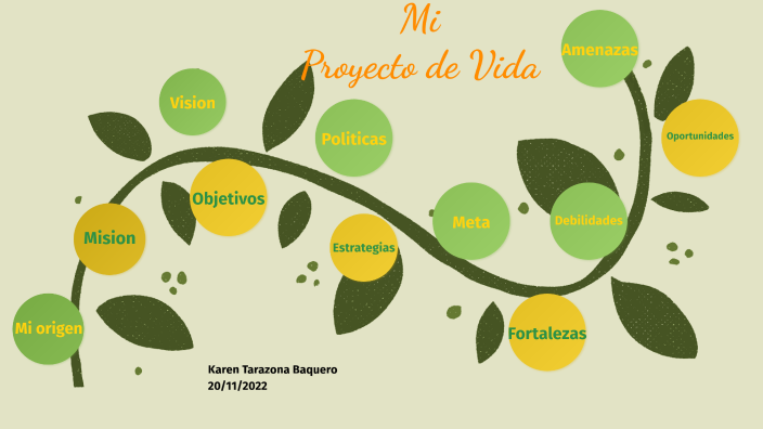 Proyecto de vida by KAREN TARAZONA BAQUERO on Prezi