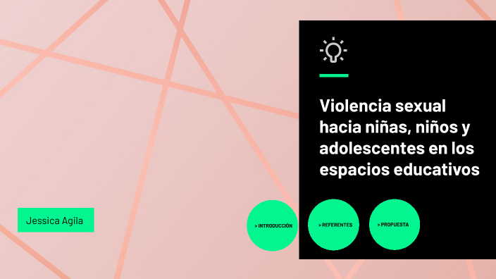 Violencia sexual hacia niñas, niños y adolescentes en los espacios ...