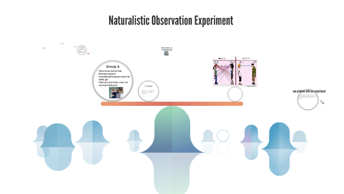 naturalistic observation experiment ideas