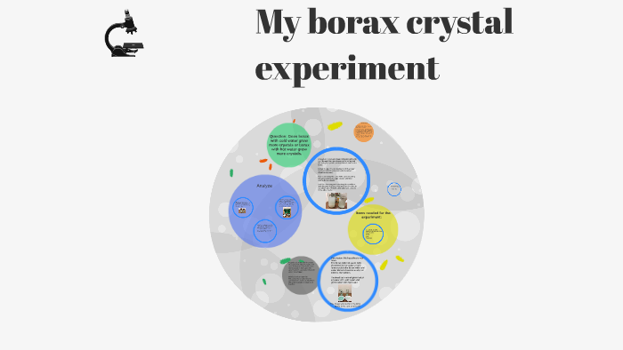 borax crystal snowflake experiment