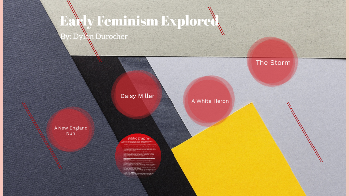 Early Feminism Explored By Dylan Durocher 2611