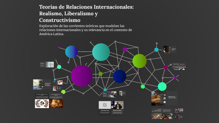Teorías de Relaciones Internacionales: Realismo, Liberalismo y ...