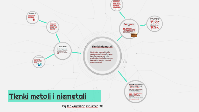 Tlenki Metali I Niemetali Prezentacja Tlenki metali i niemetali by maksymilian Gruszka on Prezi