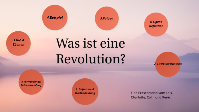 Was Bedeutet Revolution Einfach Erklärt