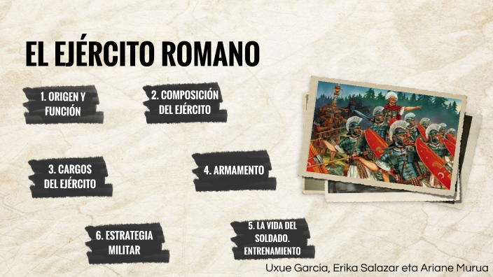 EL EJÉRCITO ROMANO by ARIANE MURUA on Prezi