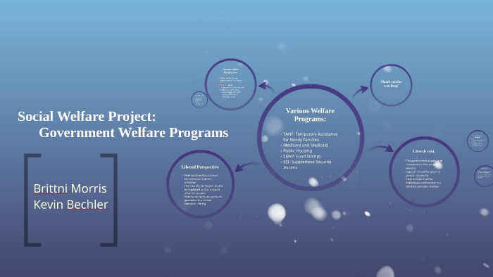 Social Welfare Project By Social Welfare