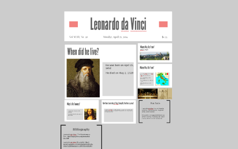 Leonardo da Vinci by on Prezi