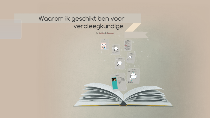Waarom ik geschikt ben voor verpleegkundige. by Joëlle de Bresser on Prezi