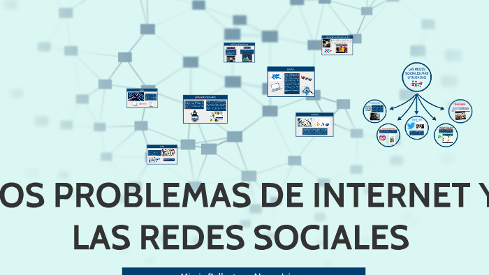 LOS PROBLEMAS DE INTERNET Y LAS REDES SOCIALES by Milu Bacu on Prezi