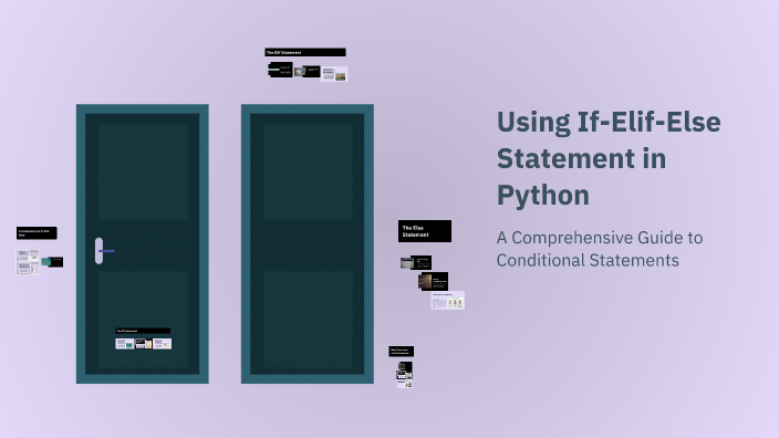 Using If-Elif-Else Statement in Python by Cristopher Sulla on Prezi
