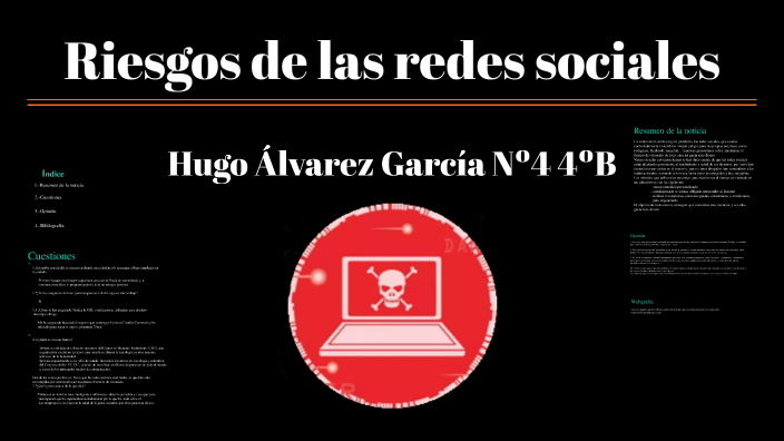Los peligros de las redes sociales by Hugo Álvarez on Prezi