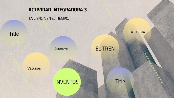 LA CIENCIA EN EL TIEMPO by ROSAURA GUTIERREZ TORRES on Prezi