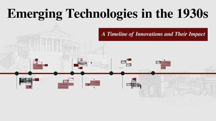 Emerging Technologies in the 1930s by Tessa Wright on Prezi