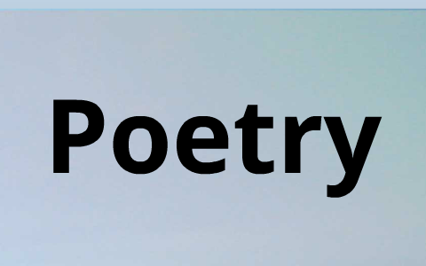 Introduction to Poetry by Sarah Bogard